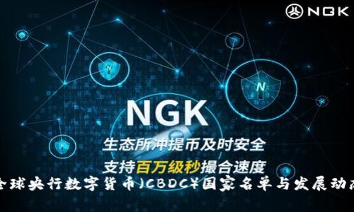 全球央行数字货币（CBDC）国家名单与发展动态